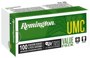 Remington Ammunition R23970 UMC Value Pack 357Mag 125gr Semi Jacketed Hollow Point 100 Per Box/6 Case