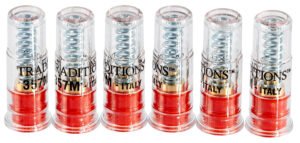 Traditions ASC357 Snap Caps Handgun 357Mag Plastic Brass Base 6Pack