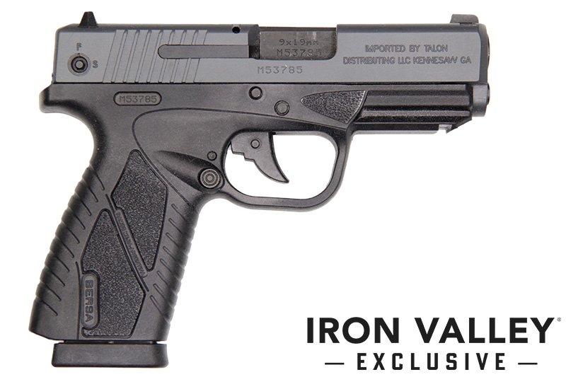 BP Polymer CC 9mm 3.2" SniperGrey FS 8rd