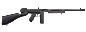 Thompson T1C 1927A-1 Commando Carbine 45 ACP Caliber with 16.50" Barrel, 20+1 Capacity (Stick), Black Parkerized Metal Finish, Black Fixed Stock Right Hand Includes Black Nylon Sling