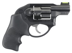Ruger 5418 LCR 38 Special +P 5 Shot 1.87" Matte Black Barrel, Black PVD Cylinder, Matte Black Aluminum Frame, Hogue Tamer Monogrip Grip, Concealed Hammer