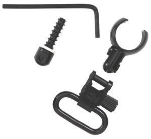 Uncle Mike's 13912 Magnum Band Swivel Set Quick Detach 115 CFL Tri-Lock Blued 1" Loop for .630-.675" Mag Tubes
