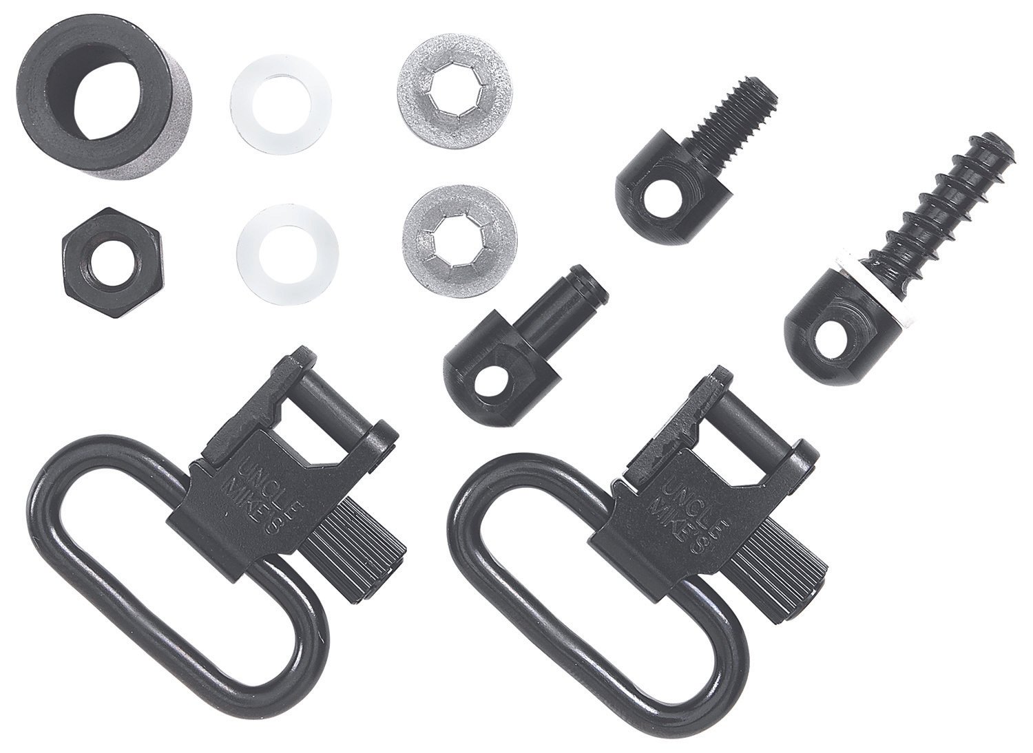 Uncle Mike's 12312 Super Swivel Quick Detach 115 MCS Blued 1" Loop Compatible w/Most Pump & Auto Shotguns