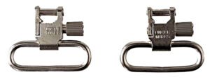 Uncle Mike's 14622 Super Swivel  Quick Detach 115 RUG Nickel 1" Loop for Ruger 10/22/ .44 Mag/ #3 Carbines