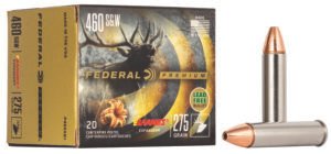 Federal P460XB1 Premium  460S&W Mag 275gr Barnes Expander BRX 20 Per Box/10 Case