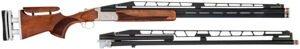 TriStar 35418 TT-15A Combo Trap 12 Gauge Break Open 3" 1rd/2rd 32/34" Blued Vent Rib Chrome-Lined Barrel, Silver Receiver, Walnut Wood Fixed w/Adj Comb Stock, Right Hand