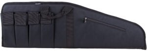 Bulldog BD421 Extreme Tactical 40" Black Water-Resistant Nylon, Tricot Lining, 4 External Velcro Magazine Pouches, Soft Padding