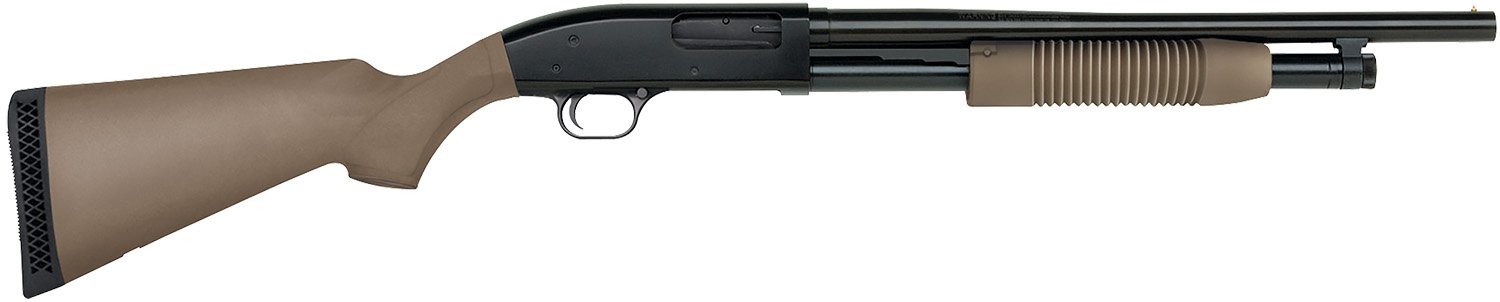 Maverick Arms 31022 88 Security Blued 12 Gauge 18.50" 3" 5+1 Flat Dark Earth Stock