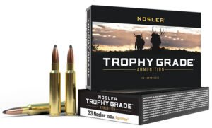 Nosler 60134 Trophy Grade 33Nosler 250gr Nosler Spitzer Partition 20 Per Box/10 Case