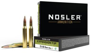Nosler 40238 E-Tip  25-06Rem 100gr E Tip Lead Free 20 Per Box/10 Case