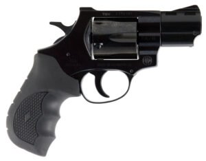 Weihrauch Guns 770130 Windicator  357 Mag 6rd 2" Blued Steel Barrel & Cylinder, Compact Steel Frame w/Exposed Hammer, Ramp Front/Fixed Rear Sights, Finger Grooved Black Rubber Grip