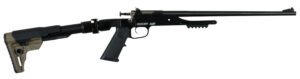 Crickett KSA2180 Precision  22 LR 1 rd 16.13" Blued Steel Barrel, Blued Steel w/Picatinny Rail Receiver, Black Adjustable Stock