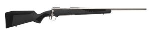 Savage Arms 57079 110 Storm Full Size 270 WSM 2+1 24" Matte Stainless Button-Rifled Barrel, Matte Drilled & Tapped Stainless Steel Receiver, AccuStock Matte Gray Synthetic Stock, Right Hand