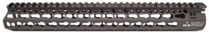 BCM KMRA13556BK KMR Alpha Handguard 13" Keymod Style Made of Aluminum with Black Anodized Finish for AR-15