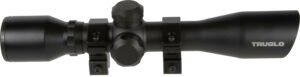 TruGlo TG8504BR Compact  Matte Black 4x32mm 1" Tube Duplex Reticle