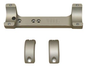 DNZ 10005 Game Reaper Scope Mount/Ring Combo Silver 1" Tube Fits TCA Impact/Triumph/Pro Hunter FX/Pro Hunter/Omega/Encore Rifle, Medium Rings