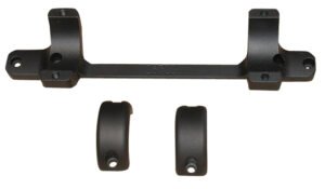 DNZ 62700 Game Reaper-Remington Scope Mount/Ring Combo Matte Black 1"