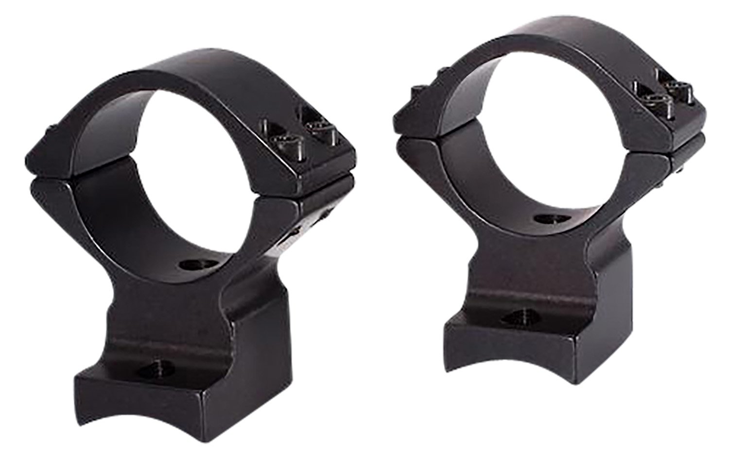 Talley 930702 Scope Mount/Ring Combo Black Anodized 1" Tube Winchester Model 70 Low Rings