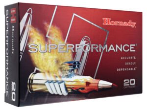 Hornady 81663 Superformance  6mm 95gr Super Shock Tip 20 Per Box/10 Case