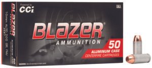 CCI 3597 Blazer Handgun 10mmAuto 200gr Total Metal Jacket 50 Per Box/20 Case
