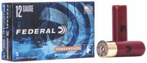 Federal F130RS Power-Shok  12Gauge 2.75" 1 1/4oz Rifled SlugShot 5 Per Box/50 Case