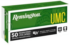Remington Ammunition 23742 UMC  40S&W 180gr Full Metal Jacket 50 Per Box/10 Case