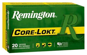 Remington Ammunition 21507 Core-Lokt  25-06Rem 100gr Pointed Soft Point Core-Lokt 20 Per Box/10 Case