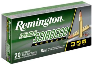 Remington Ammunition 29330 Premier Scirocco Bonded 300WinMag 180gr Swift Scirocco Bonded 20 Per Box/10 Case