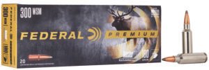 Federal P300WSMB Premium  300WSM 180gr Nosler Partition 20 Per Box/10 Case