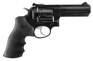 Ruger 1702 GP100  Medium Frame 357 Mag 6rd 4.20" Blued Alloy Steel Barrel, Cylinder & Frame, Hogue Monogrip, Transfer Bar Safety, Exposed Hammer