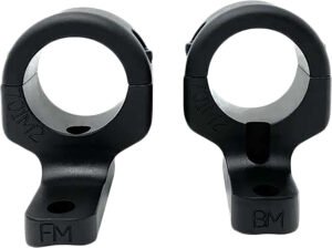 DNZ 701M2 Game Reaper 2 Scope Mount/Ring Combo Matte Black 1" Howa