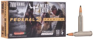 Federal P7RTC3 Premium 7mmRemMag 150gr Trophy Copper 20 Per Box/10 Case