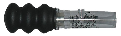 Haydel's Game Calls DS85 Deluxe Open Call Grey Squirrels Sounds Attracts Squirrels Clear/Black Acrylic