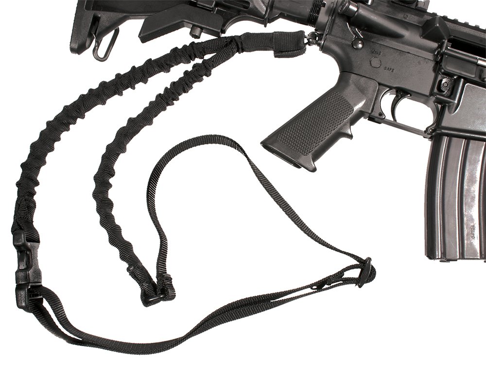 Blackhawk 70GS12BK Storm Rifle Sling Black Nylon Webbing 1.25" Wide Single-Point Design