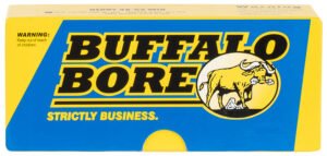 Buffalo Bore Ammunition 11C20 Heavy Strictly Business 38-55Win 255gr Semi Jacketed Flat Point 20 Per Box/12 Case