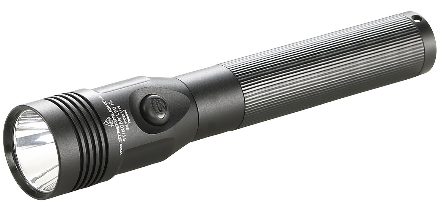 Streamlight 75431 Stinger LED HL Flashlight Black Anodized 200/400/800 Lumens White C4 LED
