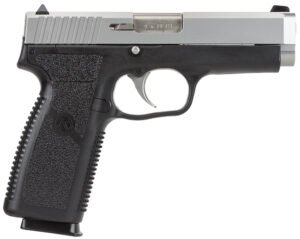 Kahr Arms CT9093 CT9  9mm Luger 8+1, 4" Stainless Steel Barrel, Matte Serrated Stainless Steel Slide, Black Polymer Frame, Black Textured Polymer Grip, No Safety, Right Hand