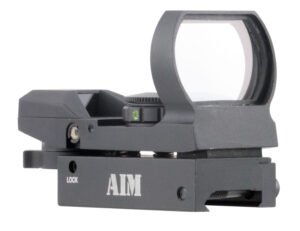 Aim Sports RT4WF1 Reflex Sight Warfare Edition Matte Black 1x 24mm x 34mm Red/Green Multi Reticle