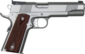 Dan Wesson 01900 Pointman Seven *CA Compliant 45 ACP 8+1 5" Stainless Steel Barrel, Brushed Stainless Steel Serrated Slide, Frame w/Beavertail, Wood Grip