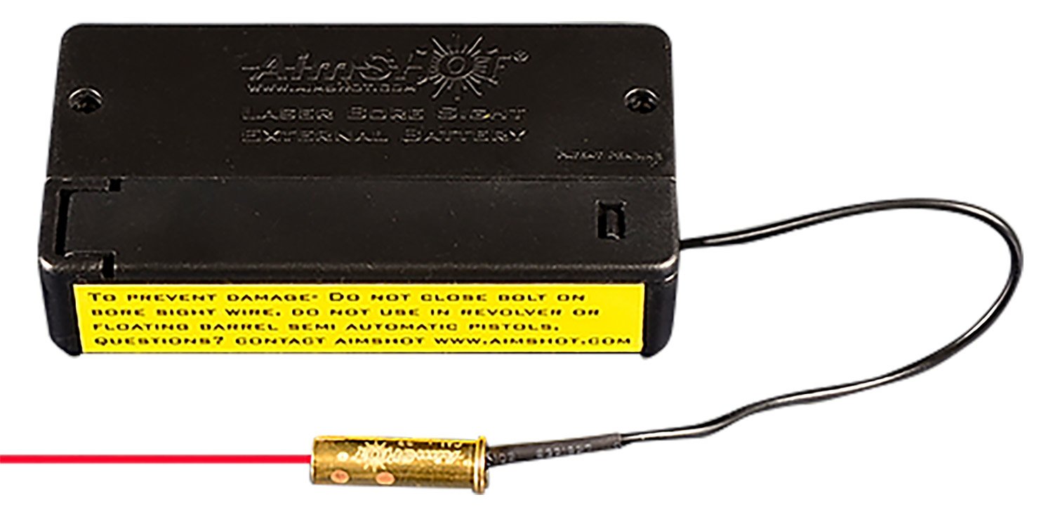 Aimshot BSB17 Laser Boresighter with External Battery Box 17 HMR Brass