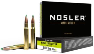 Nosler 40072 Ballistic Tip  30-06Springfield 180gr Spitzer Ballistic Tip 20 Per Box/10 Case