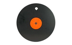 B/C 10" GONG ONE HOLE 3/8" AR500 STL