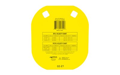 CALDWELL AR500 5" YELLOW - Image 2