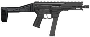 CMMG DISSENT MKGS PISTOL 9MM 6.5 ARMOR BLK BRACE
