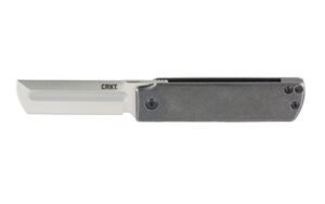 CRKT MINIMALX GRAY 2.19" PLAIN EDGE