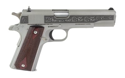 COLT 1911C GOVT 38SUP 5" STS ENGRAVD - Image 2