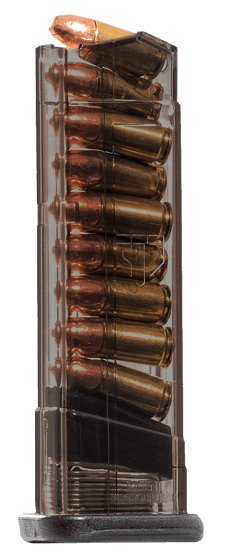 ETS MAG SW SHIELD 9MM 9RD CARBON SMOKE