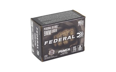 FED PUNCH 9MM 115GR JHP 20/200 - Image 2