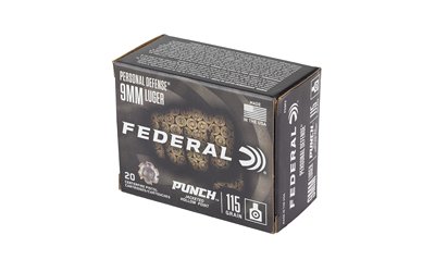 FED PUNCH 9MM 115GR JHP 20/200 - Image 3