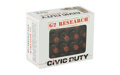 G2R CIVIC DUTY 9MM 94GR 20/500 - Image 2
